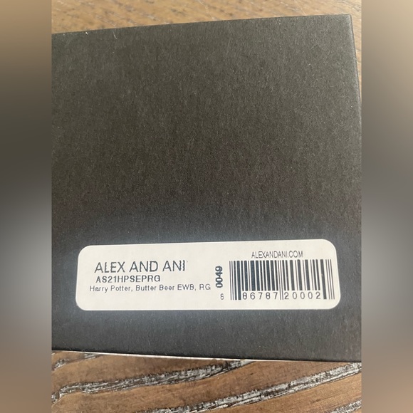 ⚡️ NWT Alex and Ani Harry Potter™ From Pumpkin Juice To Butter Beer Charm Bangle - Picture 9 of 9